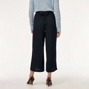 Aritzia Wilfred Faun Wide Leg Crop Pant
